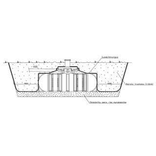 Ankkurointipakkaus IISI umpisäiliöille 8000, 10000 ja 12200