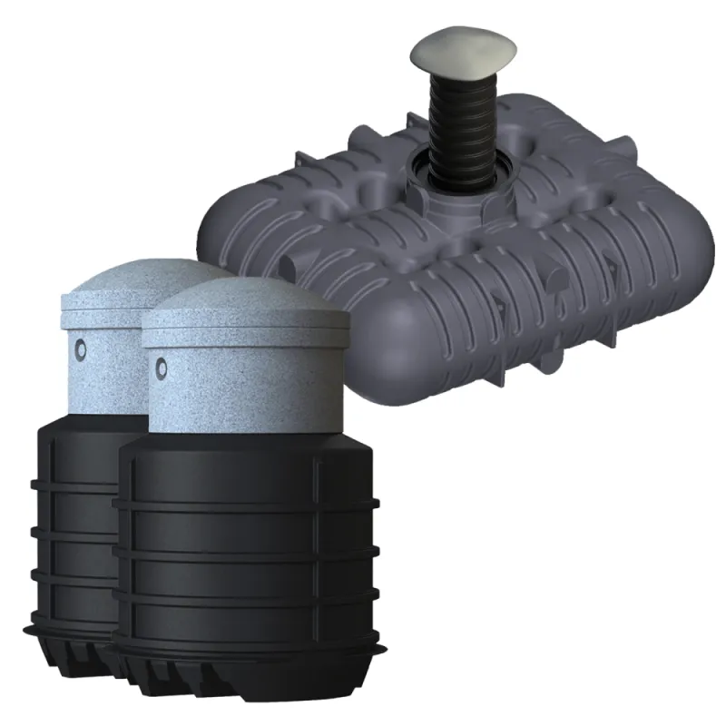 Umpisäiliö erikoismatala 6100-OD450 + IISI H12 Harmaavesipuhdistamo pääkuva