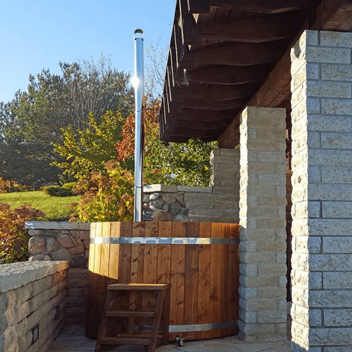 Puukylpytynnyri 4-12 henkilölle. Edullinen palju puusta. Monta kokoa!