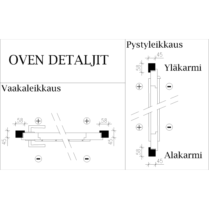 Lokki Kevytovi kokolasilla. Eristämätön. 1K lasitus. mittatilus. Halpa!