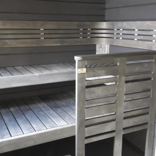 Saunan laudepääty kuusi | Basic-laude suojakaide