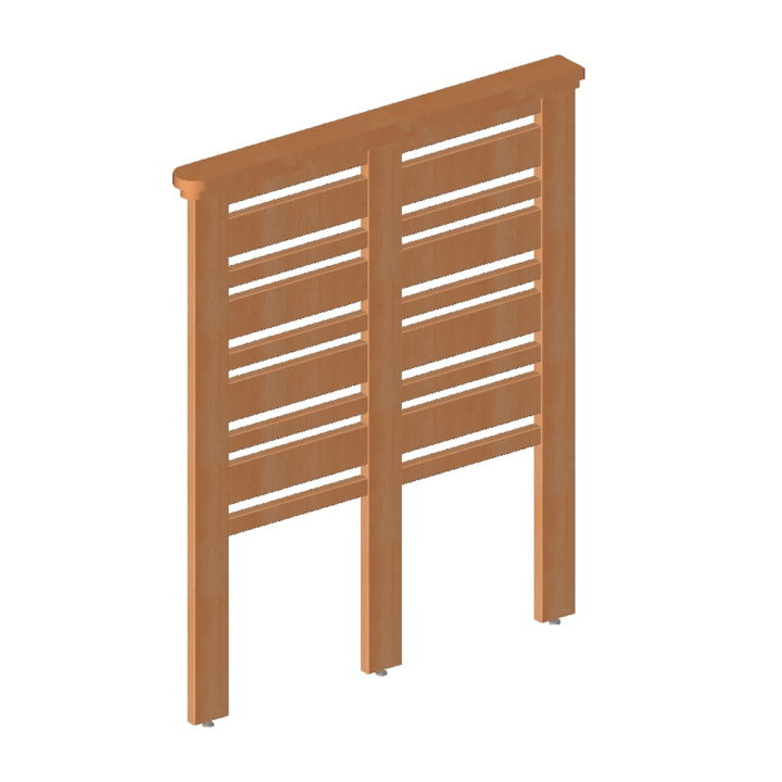 Saunan laudepääty tervaleppä | Suomilaude 99×130 cm