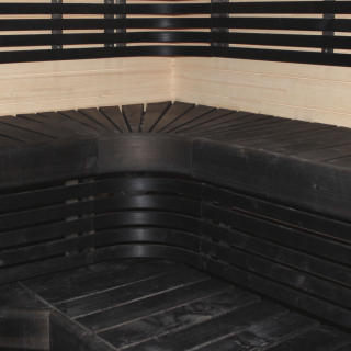 Kaarielementti kuusi – väliritilä ja selkänoja Suomilaude 24x26 cm