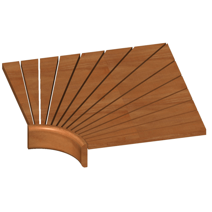 Kulmaelementti lämpöhaapa– Suomilaude kaareva lauderatkaisu Kulmaelementti lämpöhaapa– Suomilaude kaareva lauderatkaisu