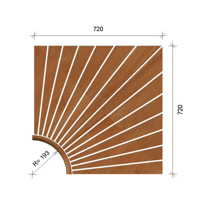 Kulmaelementti lämpöhaapa– Suomilaude kaareva lauderatkaisu Kulmaelementti lämpöhaapa– Suomilaude kaareva lauderatkaisu