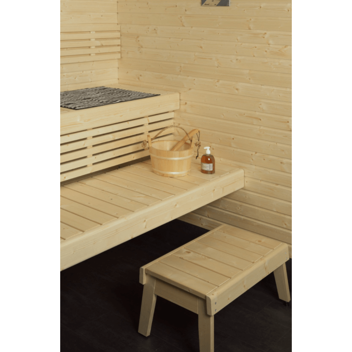 Laudepaketti kuusi – saunanlauteet mittojesi mukaan!