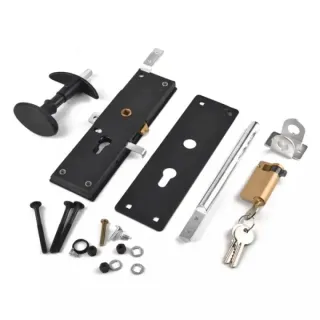 Lukkopaketti Plus käsikäyttöiseen Turner oveen (avaimilla)