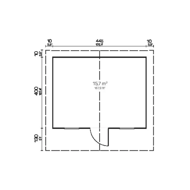 Hirsimökki Claara 15,7 m² – Halvat hirsimökit & pakettitarjous
