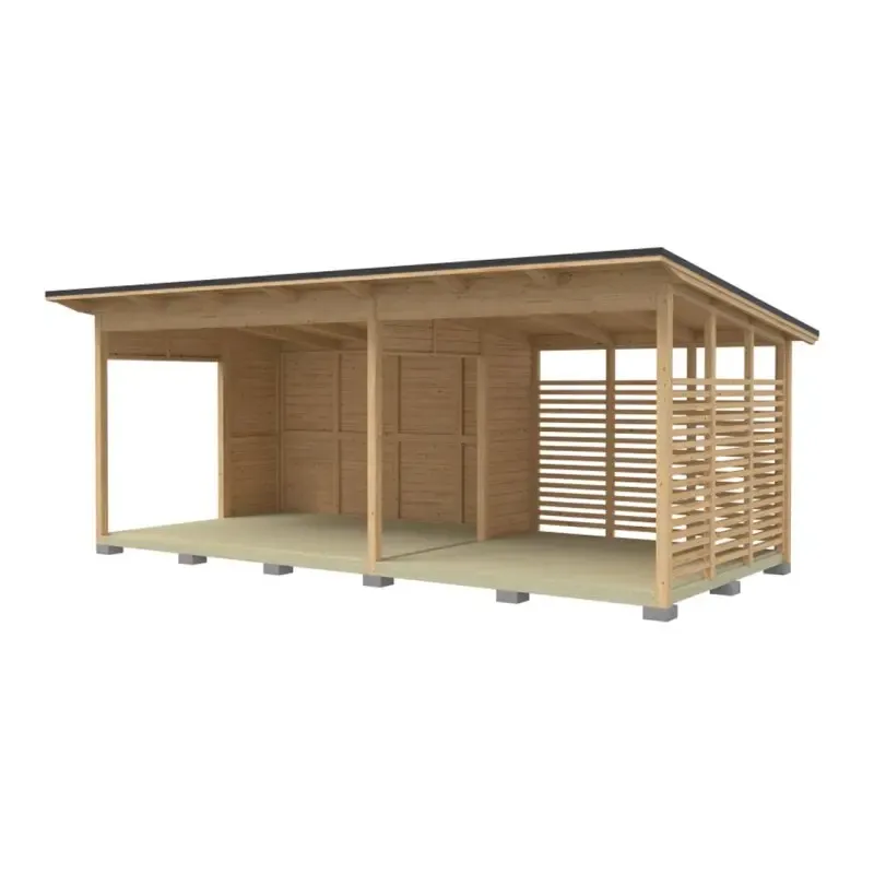 Edullinen kesäolohuone Terassilla. Grillikatos yleisiin paikkoihin