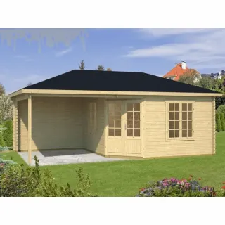 40 mm Hirsipiharakennus | Laadukas Valmispaketti Pihalle tai Vapaa-ajalle