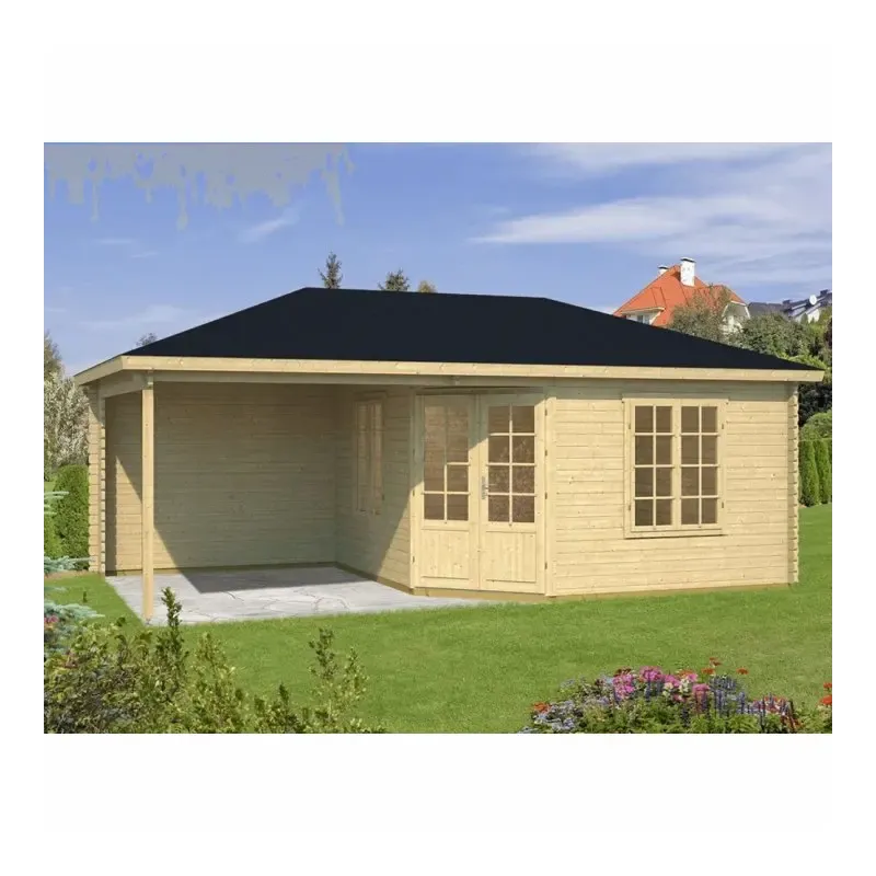 40 mm Hirsipiharakennus | Laadukas Valmispaketti Pihalle tai Vapaa-ajalle