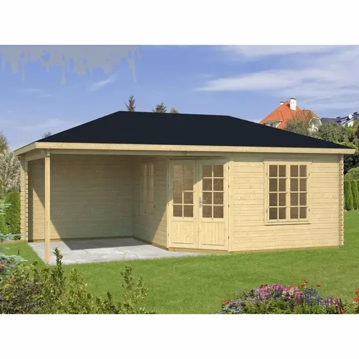 40 mm Hirsipiharakennus | Laadukas Valmispaketti Pihalle tai Vapaa-ajalle