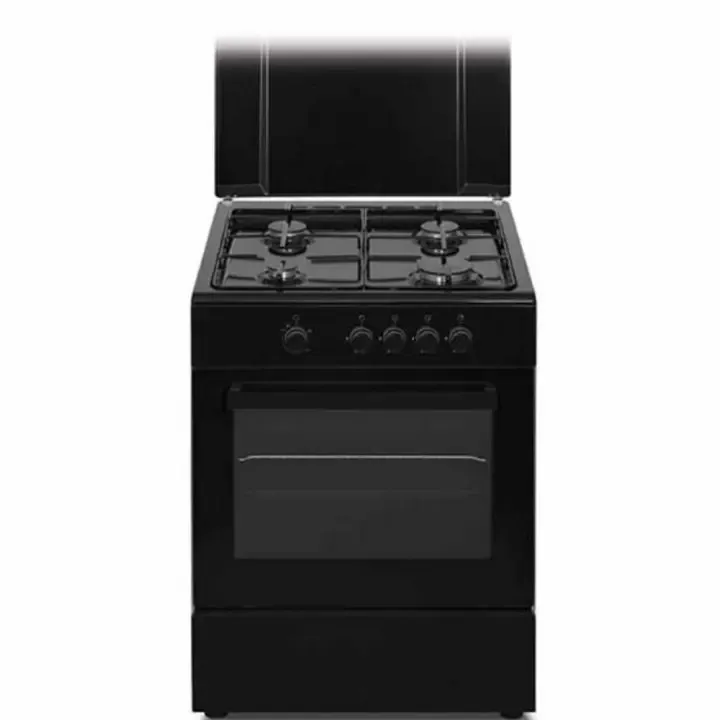 50 X 60 Musta Kaasuliesi -Tyylikäs kaasu liesi mökille ja sisäkäyttöön