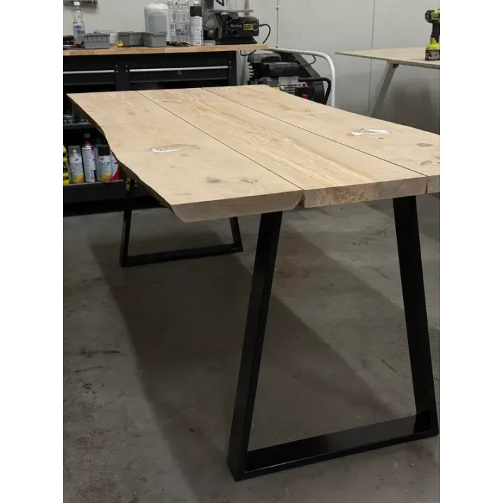 Mittatilauslankkupöytä Koivu. Räätälöi haluamasi!