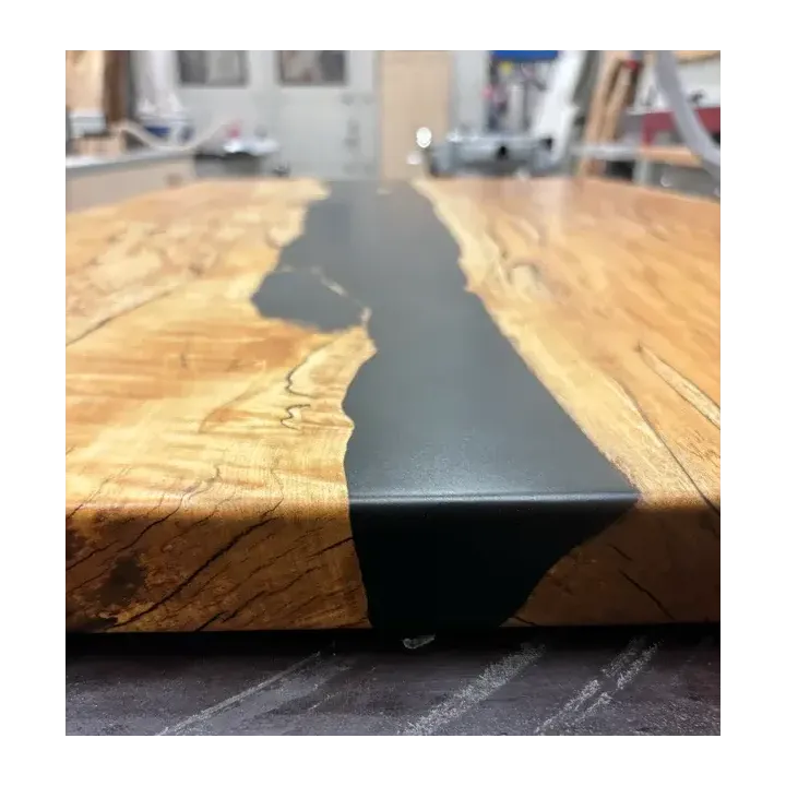 Mittatilauslankkupöytä Epoksi Spalttikoivu. Räätälöi!