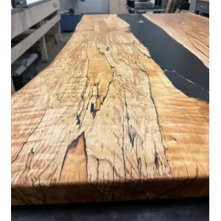 Mittatilauslankkupöytä Epoksi Spalttikoivu. Räätälöi!