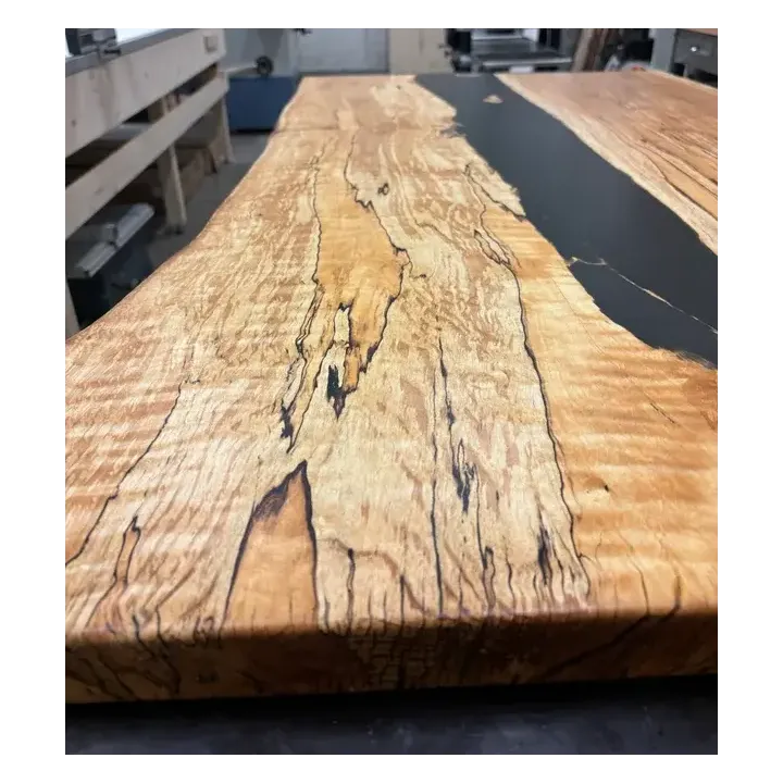 Mittatilauslankkupöytä Epoksi Spalttikoivu. Räätälöi!