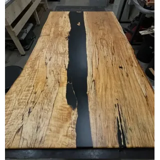 Mittatilauslankkupöytä Epoksi Spalttikoivu. Räätälöi!