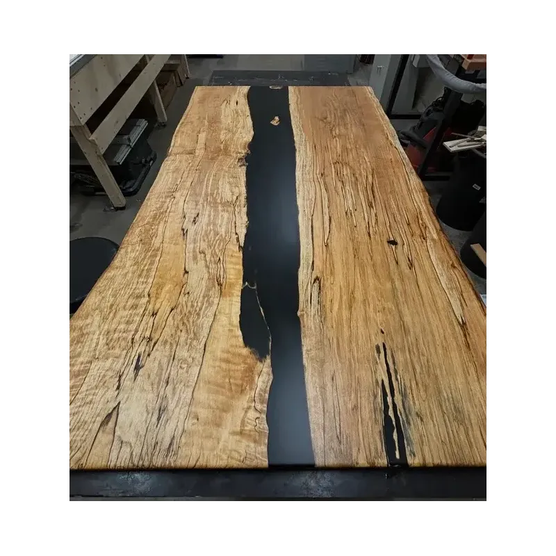 Mittatilauslankkupöytä Epoksi Spalttikoivu. Räätälöi!