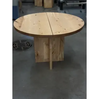 Ruokapöytä koivu pyöreä. Mittatilaus, valitse mitta!