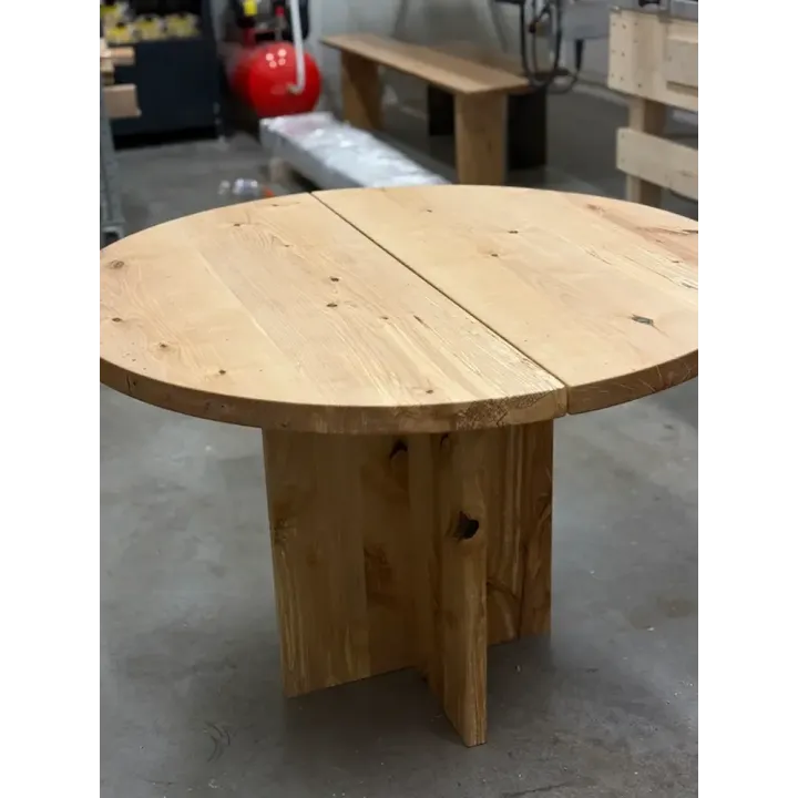 Ruokapöytä koivu pyöreä. Mittatilaus, valitse mitta!