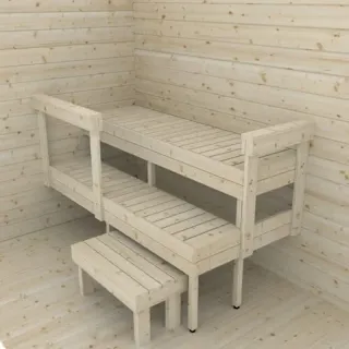 Saunan kuusilaudepaketti