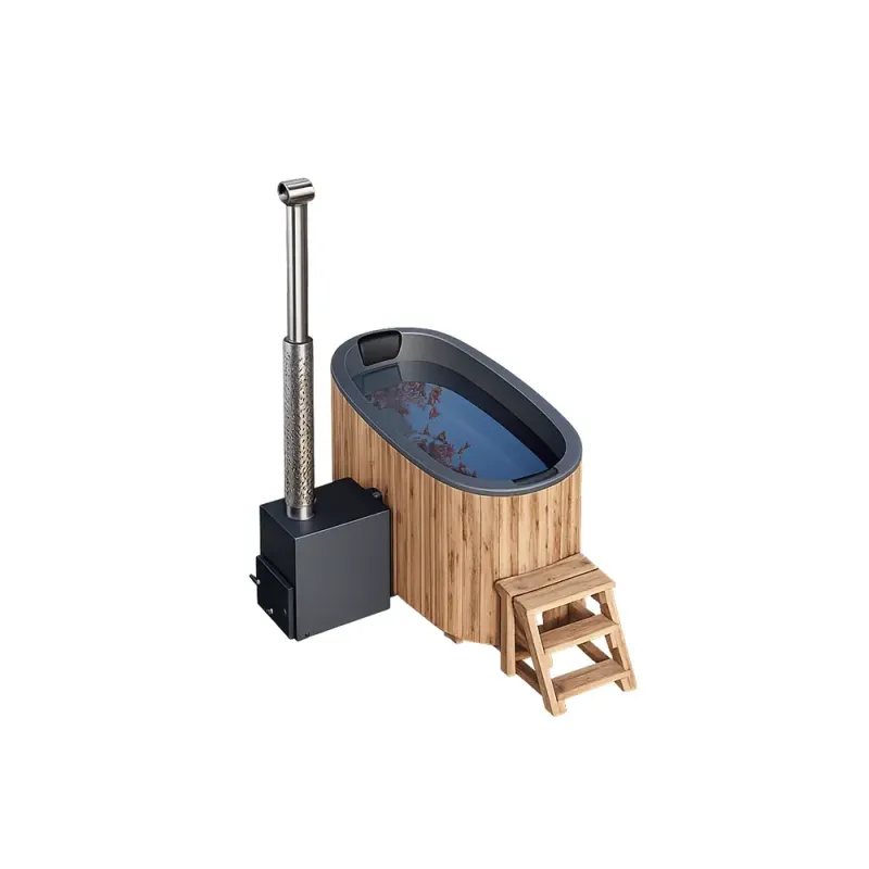 Ovaali palju kahdelle henkilölle, 800 litraa