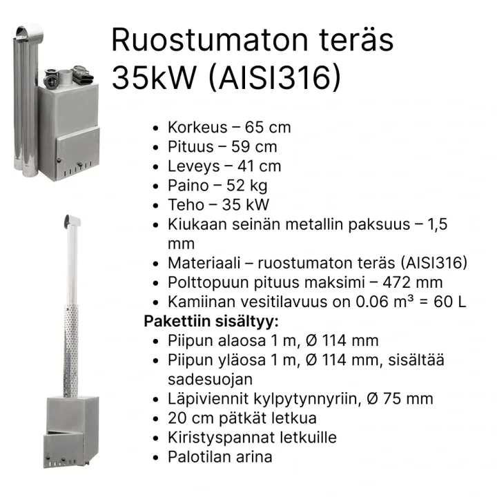 Ovaali puukylpytynnyri, 600-900 litraa
