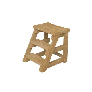 Lämpöpuiset rappuset paljuun