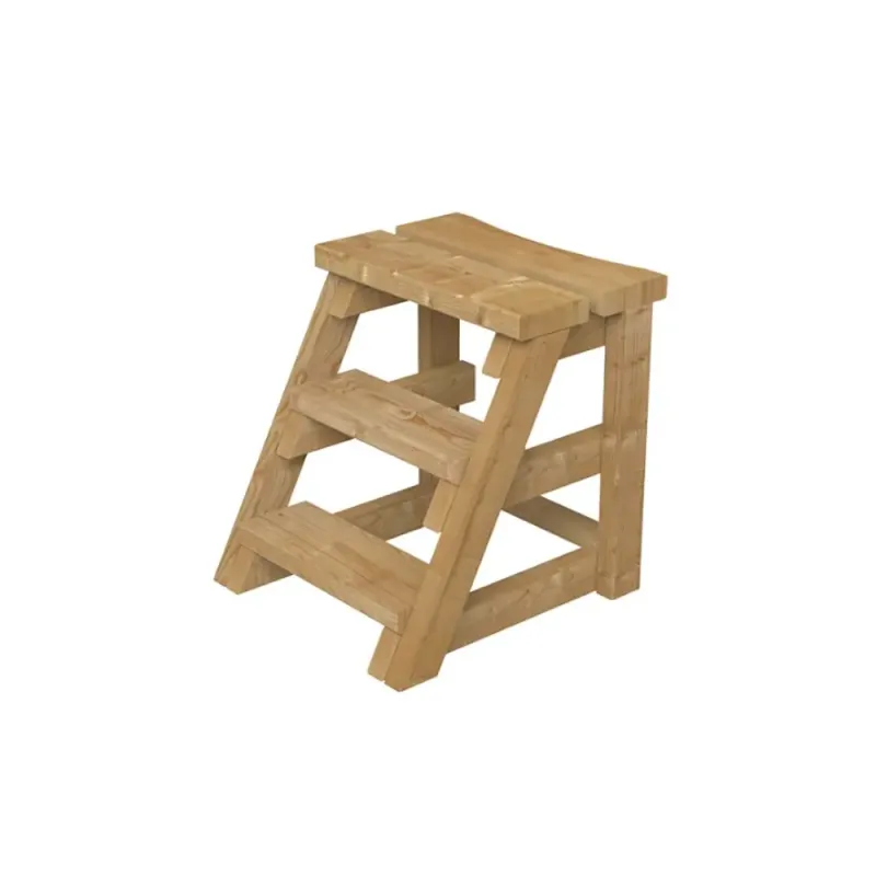 Lämpöpuiset rappuset paljuun