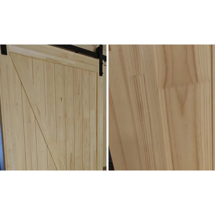 LADON Ovi – Puinen sisäliukuovi soft close -mekanismilla | Rustiikkinen ladon liukuovi kiskolla saumat