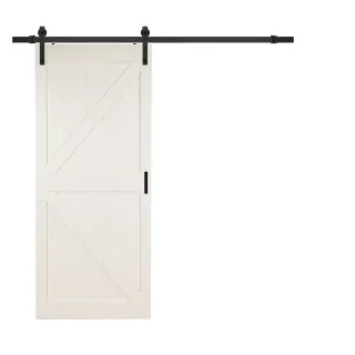 LADON Ovi -liukuovipaketti Valkoinen 914 mm – sisäliukuovi soft close -kiskolla, sisäliukuovi