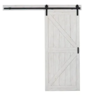 LADON Ovi -liukuovipaketti Hiekkakivi 1067 mm – vaalea sisäliukuovi soft close -kiskolla. Sisäliukuovi