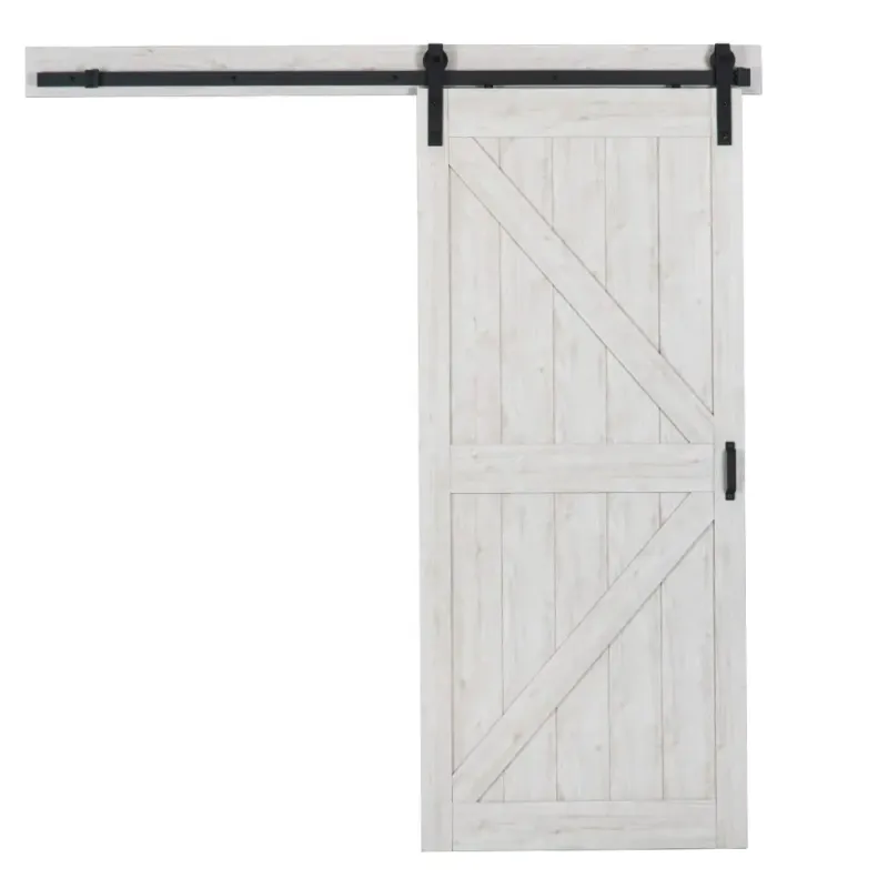 LADON Ovi -liukuovipaketti Hiekkakivi 1067 mm – vaalea sisäliukuovi soft close -kiskolla. Sisäliukuovi