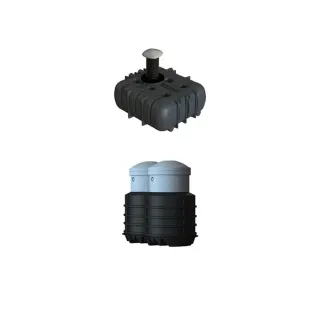 Umpisäiliö erikoismatala 5000-OD450 + IISI H12 Harmaavesipuhdistamo