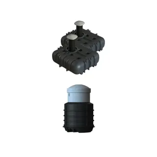 Umpisäiliö erikoismatala 8000-OD450 + IISI H6 Harmaavesipuhdistamo